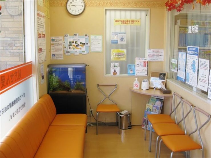 東京都板橋区 薬局様 60cm淡水魚水槽 水槽レンタル事例 水槽画像1