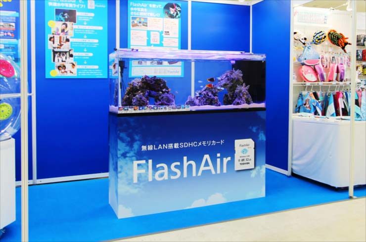 池袋サンシャイン イベントに設置 150cm海水魚水槽事例