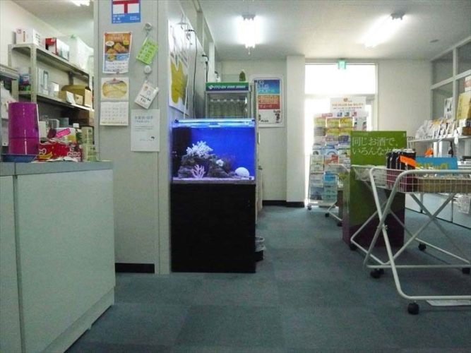 東京都板橋区 企業様 60cm海水魚水槽 設置事例のサムネイル画像