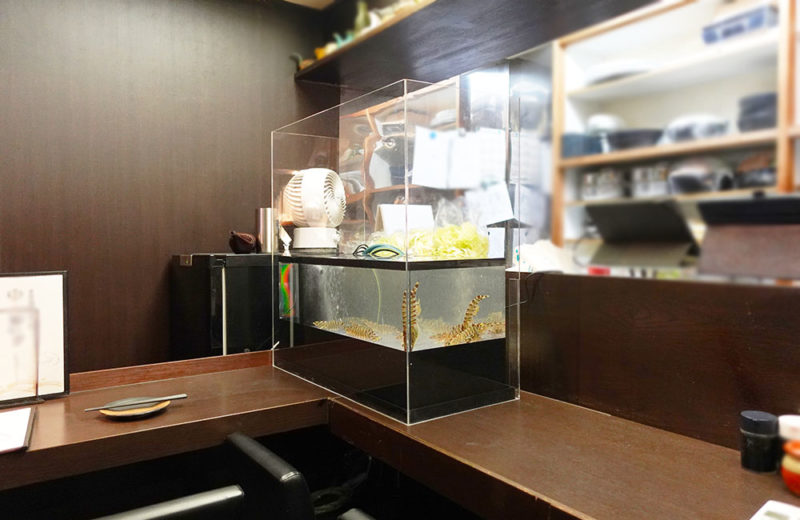 飲食店様のいけすを特注制作・設置！新鮮な食材をサポート！ 水槽画像５